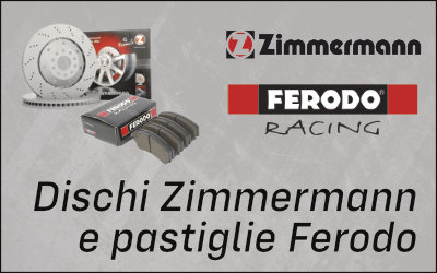 Dischi Zimmermann e pastiglie Ferodo Racing